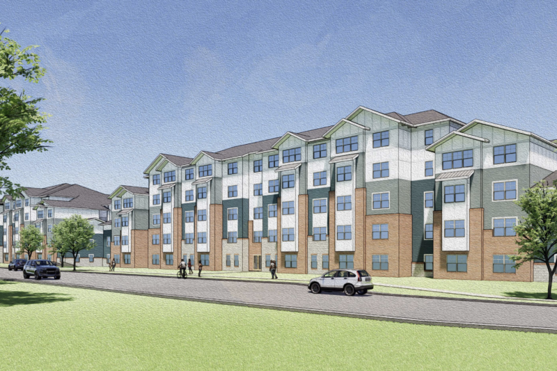South Briggs, Affordable housing community exterior North Carolina, Mission-driven housing development NC