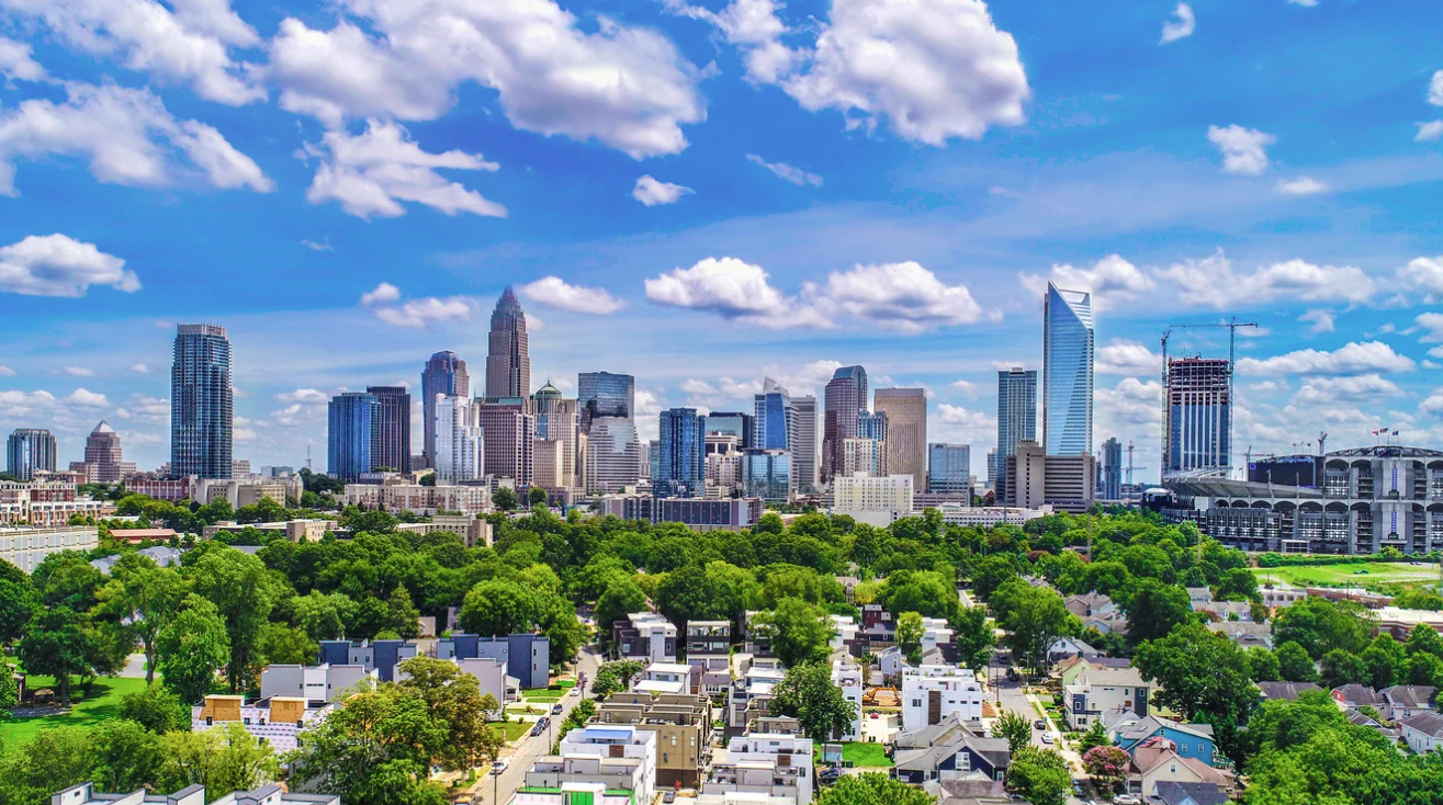 Cherry Gardens, Multifamily housing development Charlotte NC, Garden-style apartment building North Carolina